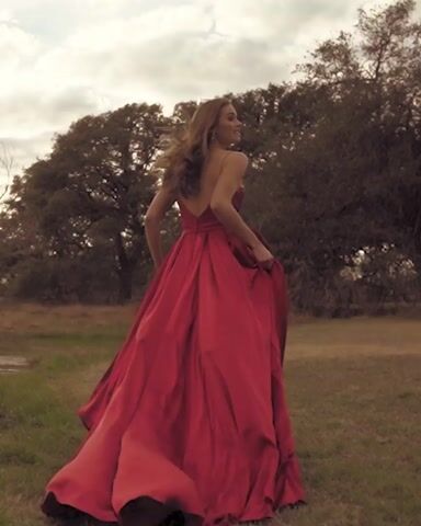Sophisticated Scarlet Satin A-line Bridal Gown | Maggie Sottero