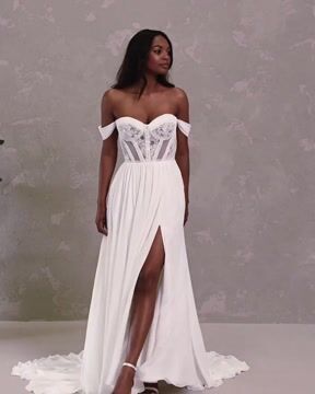 Karena Boho Corset Wedding Dress Maggie Sottero