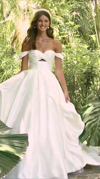 Pewter Wedding Dress Orlando