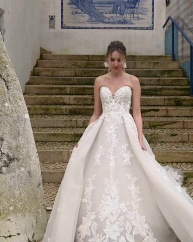 Sundance Plus Size Floral Wedding Dress With Pockets | Sottero and Midgley  | Maggie Sottero