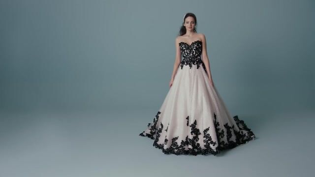 Incredible Off the Shoulder Black Wedding Dress | Sophia Tolli Rebekah  Y12248