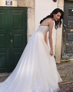 Danielle's wedding store dress