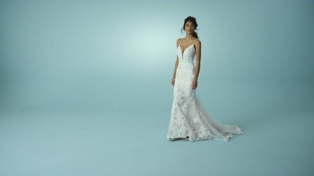 Tuscany Lynette Lace Sheath Wedding Gown | Maggie Sottero