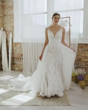 Harper Glamorous Fit and Flare Wedding Gown Sottero and Midgley