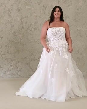 Avalon Romantic Floral A Line Wedding Dress Maggie Sottero